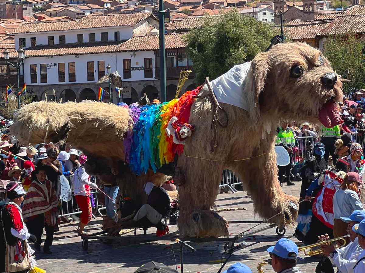 Alegorias en las Fiestas del Cusco