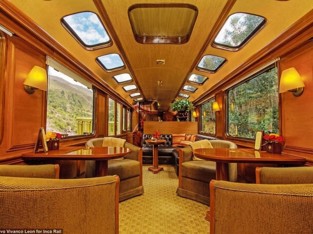 Tren The First Class de Inca Rail a Machu Picchu