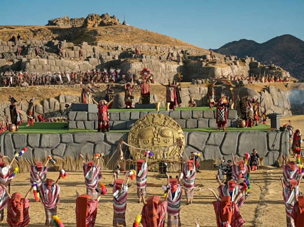 Celebración del Inti Raymi en Cusco