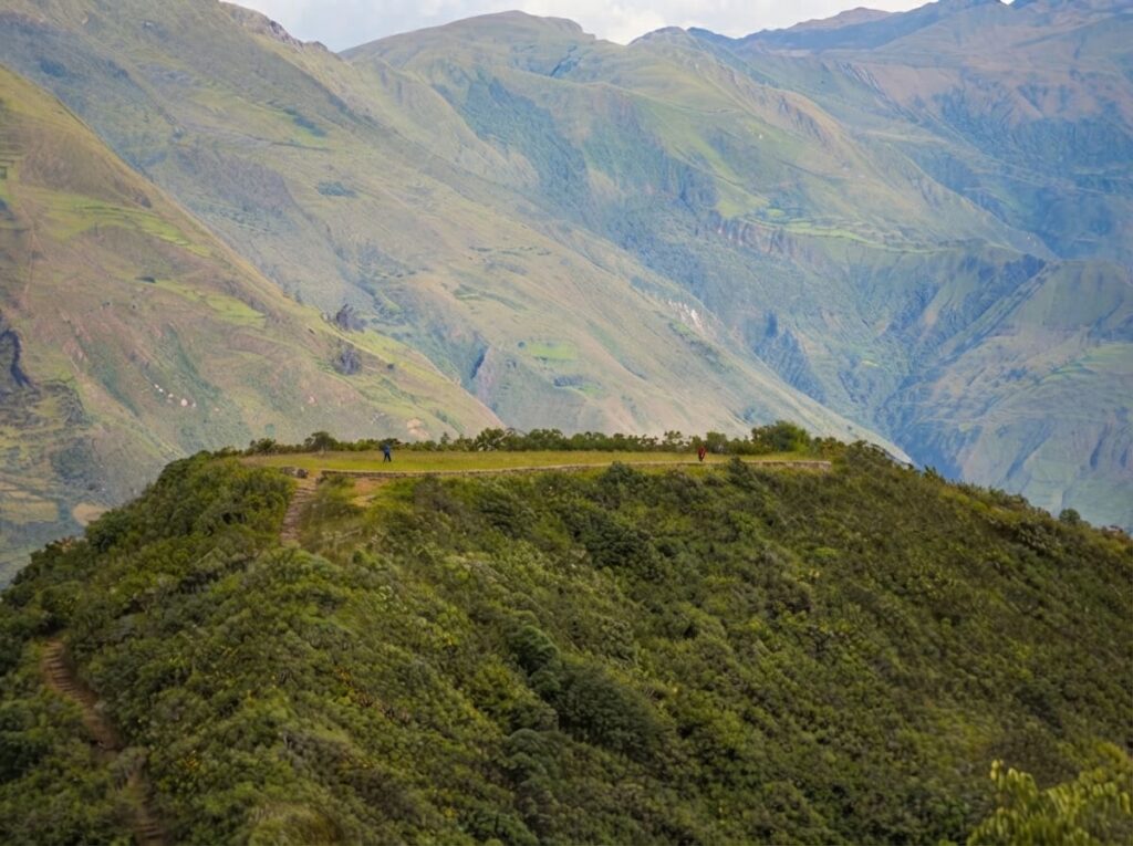 Ushnu ceremonial en Choquequirao