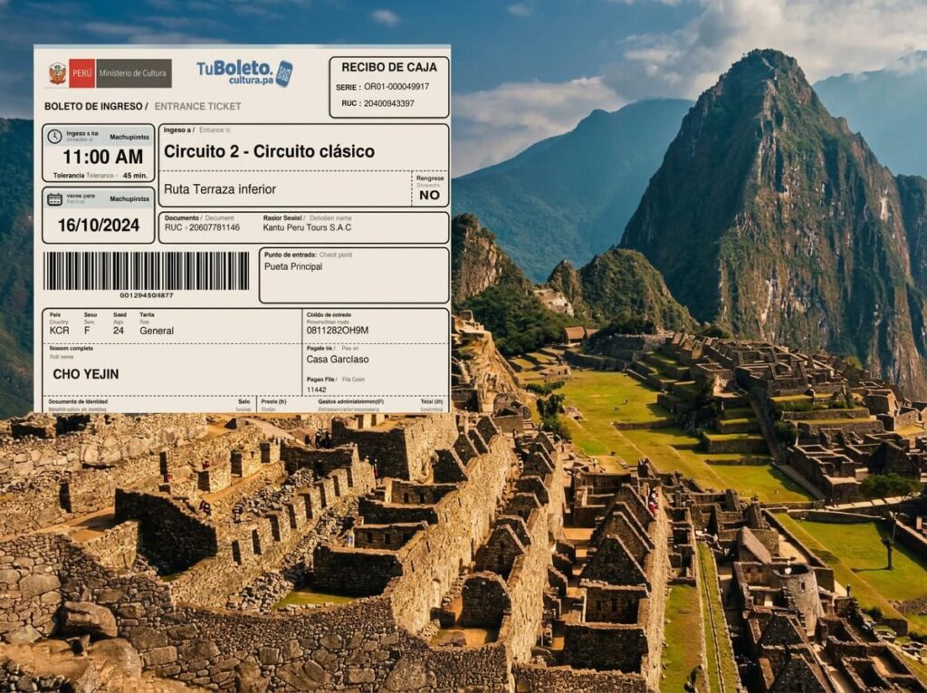 Reserva Online de Machu Picchu