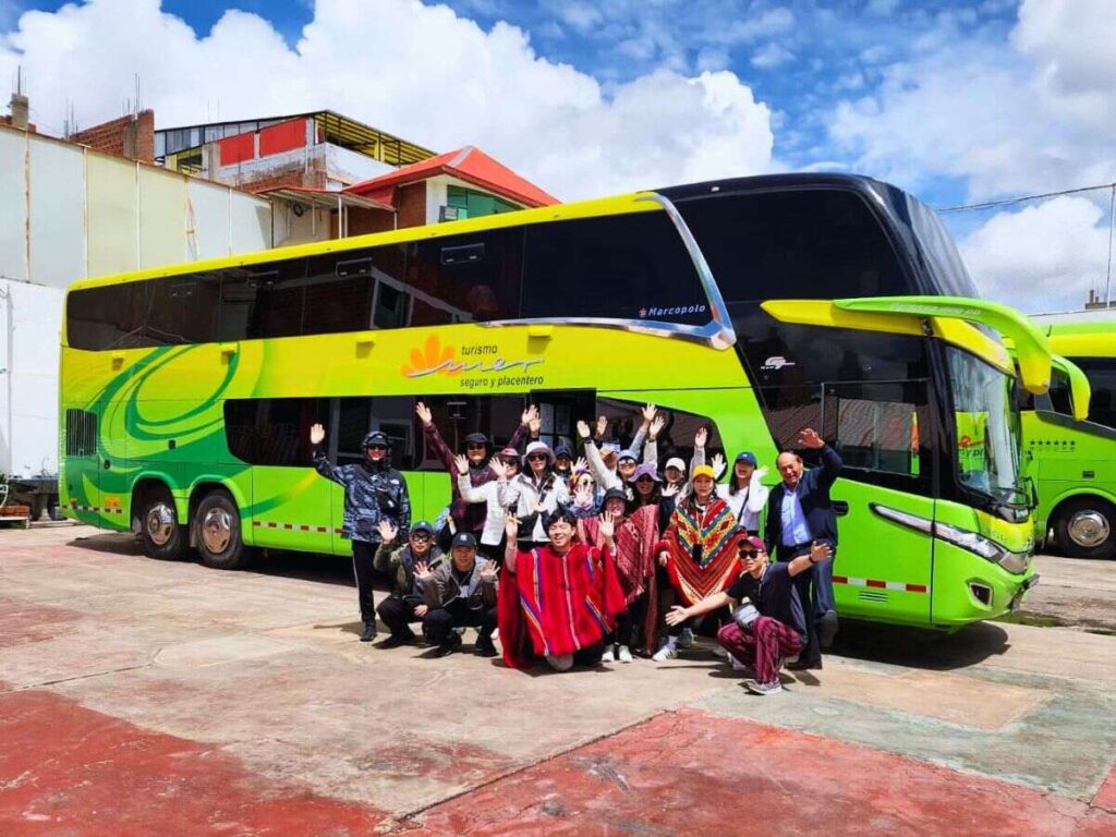 Bus para la ruta del sol peru