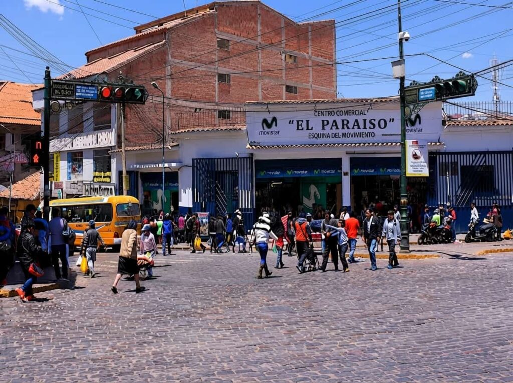 Centro Comercial El Paraíso en Cusco