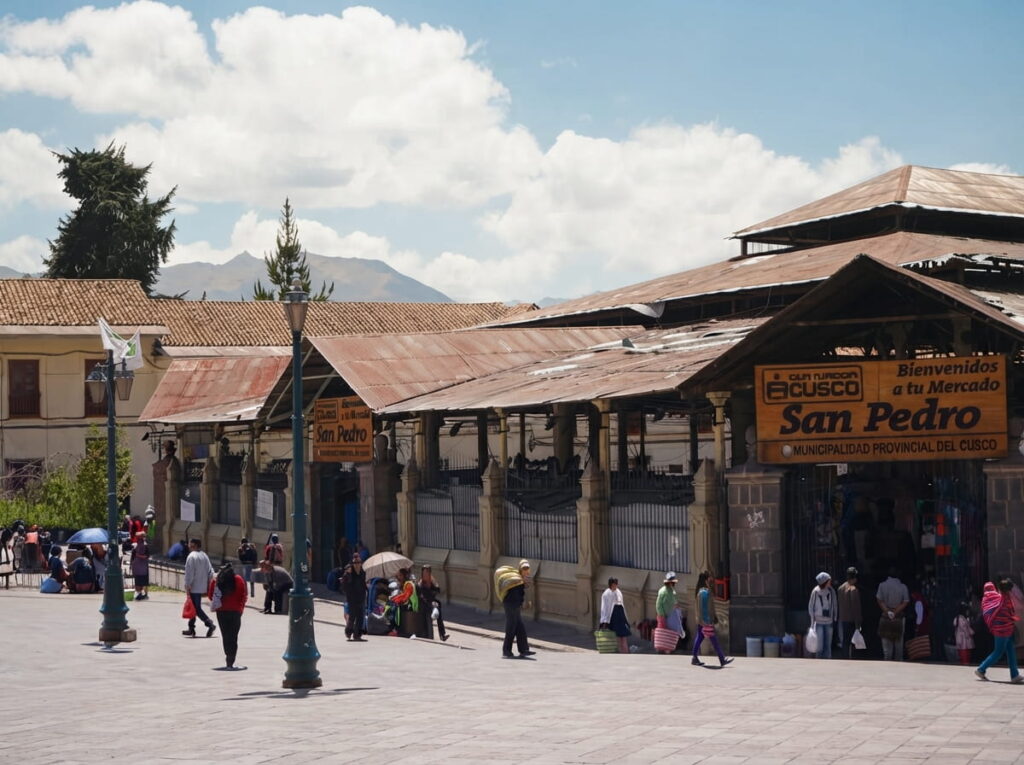 Mercado San Pedro en Cusco