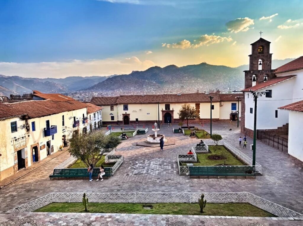 Plazoleta de San Blas en Cusco