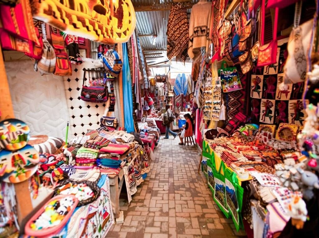 Productos de artesanía en Cusco