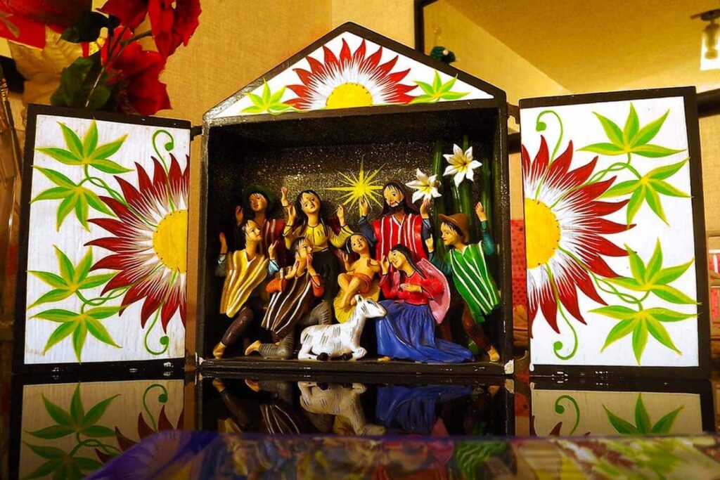Retablo ayacuchano de Semana Santa