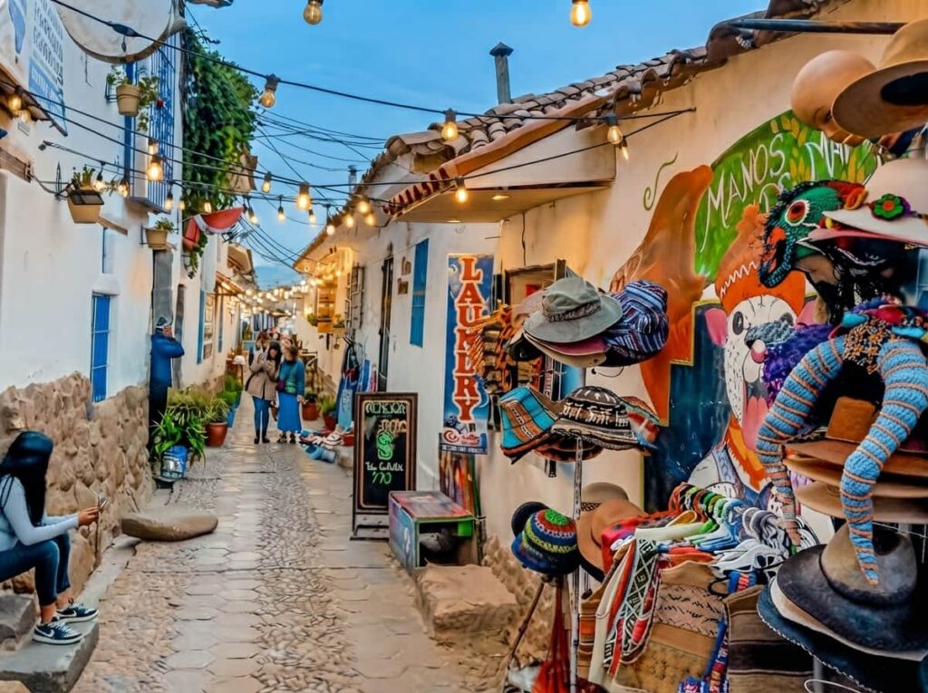 Tiendas de artesanías en San Blas