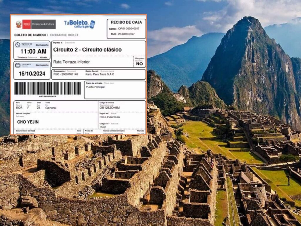 Comprar entradas a Machu Picchu 2026 online