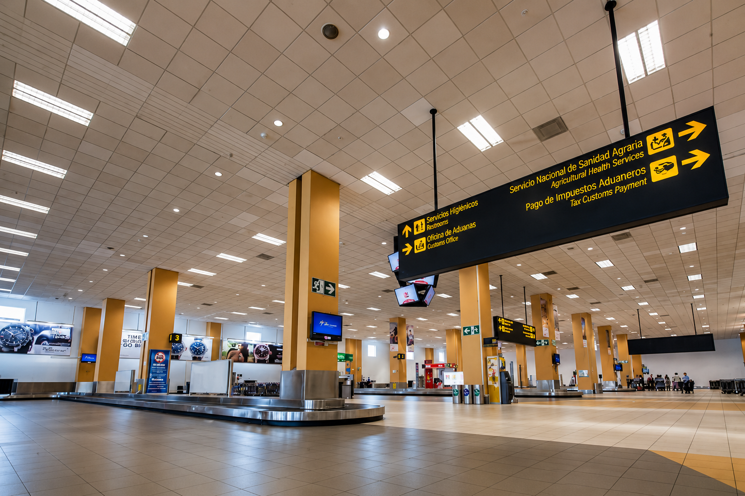Sala de embarque Aeropuerto Jorge Chávez