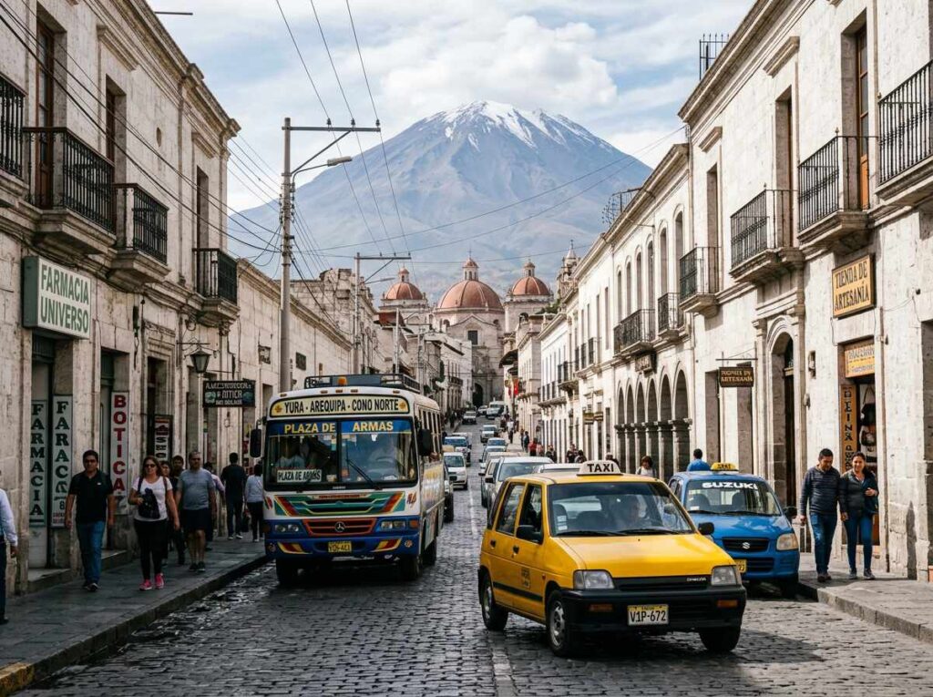 Apps de transporte para moverse en Arequipa