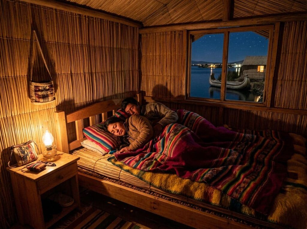 Alojamiento en las islas de los Uros o Taquile, Puno