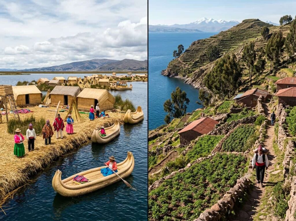 Dormir en las islas de los Uros o Taquile: ¿Cuál elegir en el Lago Titicaca?