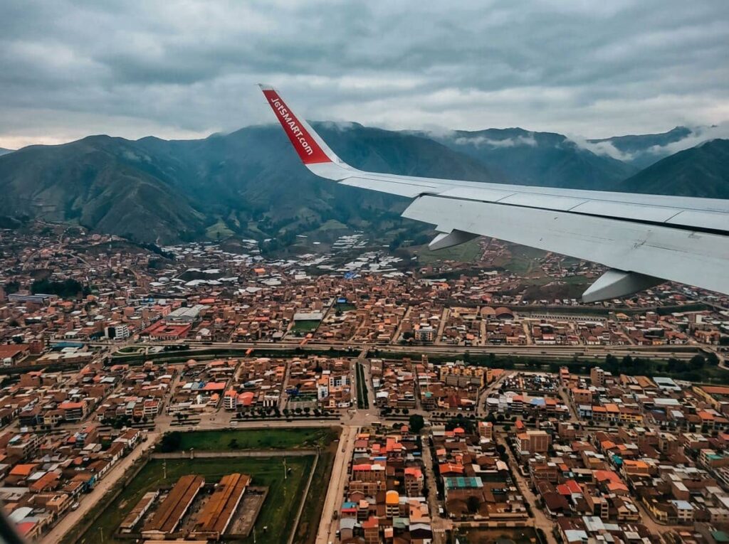 Cusco desde el aire