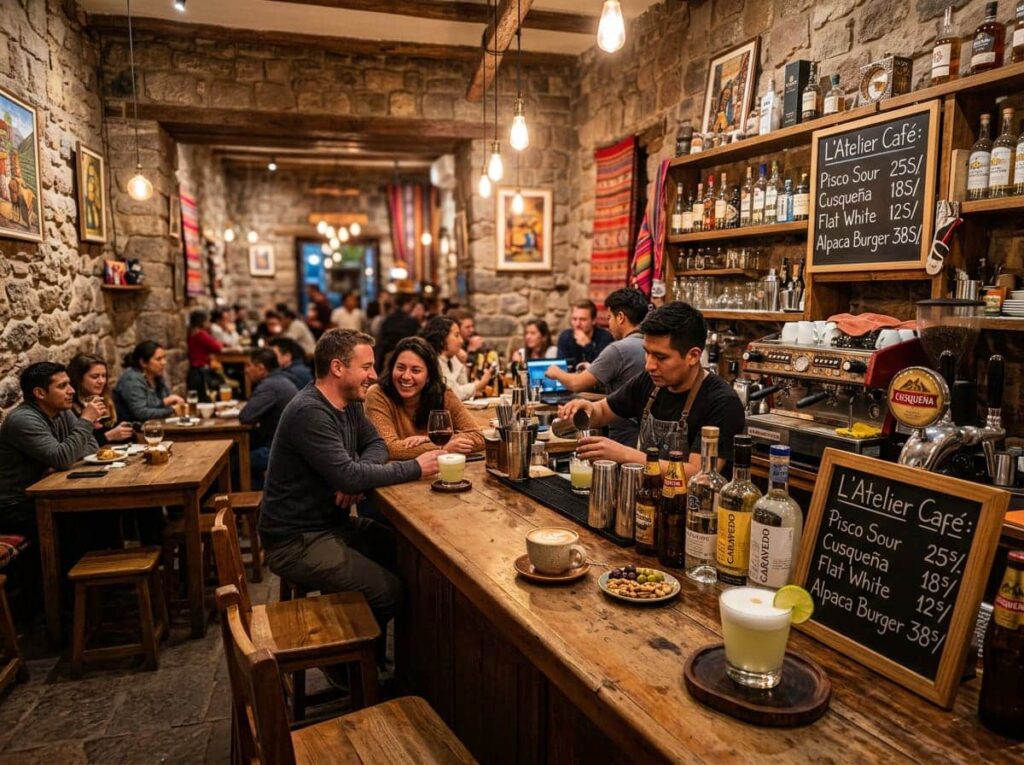 Bares y cafeterías en Cusco, Perú