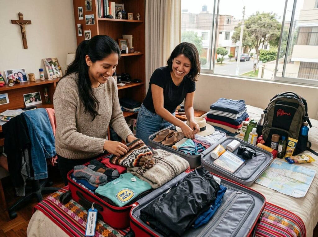 Equipaje adecuado para viajar a Perú
