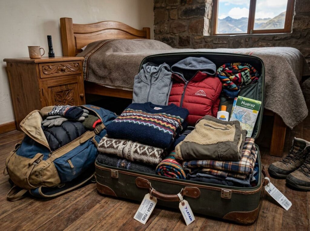 Qué llevar en la maleta para viajar a Perú