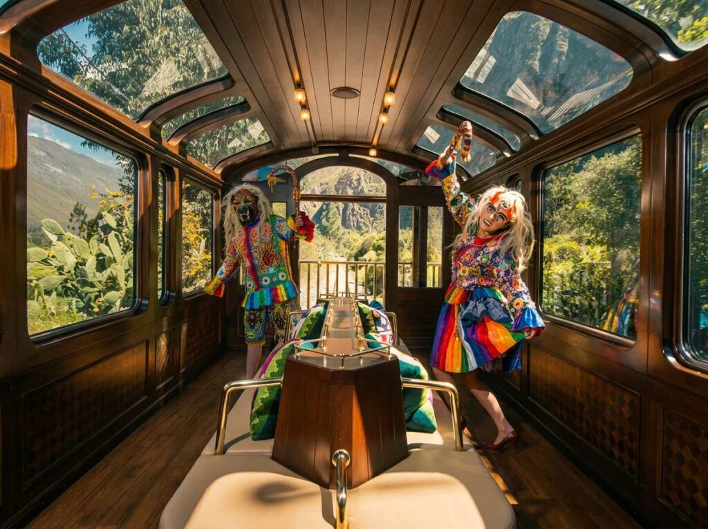 Tren turístico a Machu Picchu