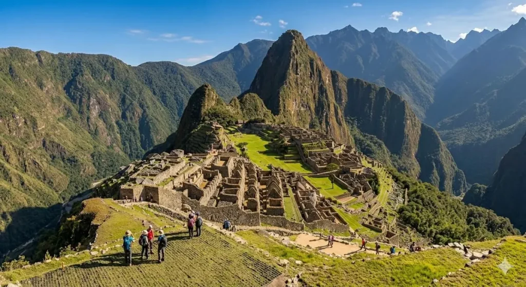 Vista de Machu Picchu durante el último horario de ingreso de las 3:00 p. m.