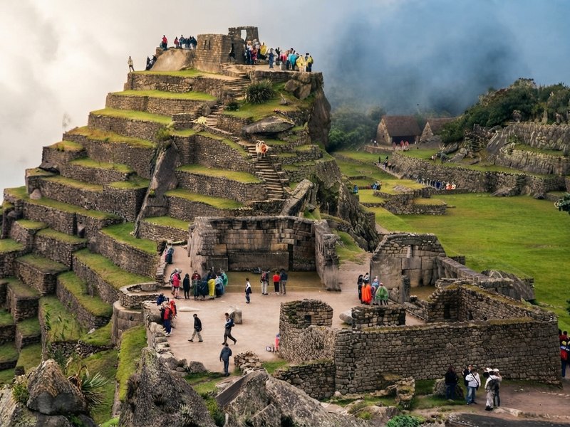 Machu Picchu: La joya arquitectónica y santuario sagrado oculto en las montañas