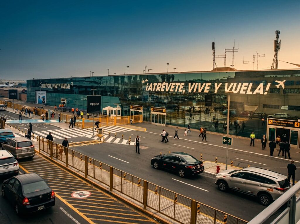 Del aeropuerto Jorge Chavez a Miraflores