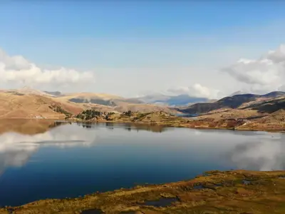 Laguna Pampamarca en el Tour Q'eswachaka
