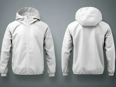 Casaca impermeable o cortavientos