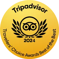 Tripadvisor Travelers' Choice 2024 award