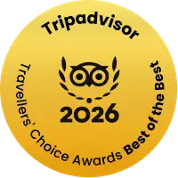 Tripadvisor Travelers' Choice Best of the Best 2026 award